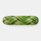 Groen vers bamboeweefsel persoonlijk skateboard (Horizontaal)