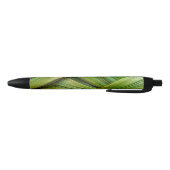 Groen vers bamboeweefsel zwarte inkt pen (Bodem)