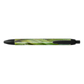Groen vers bamboeweefsel zwarte inkt pen (Achterkant)