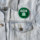 Groen Vervaardigd Senioren Wegbord Ronde Button 5,7 Cm (In situ)