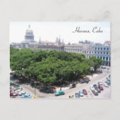 groen vierkant briefkaart (Voorkant)