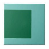 Groen vierkant keramisch tegel, klein (4,25 x 4,25 tegeltje (Voorkant)