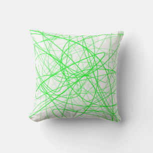 Groen vierkant kussen