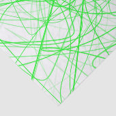 Groen vierkant tissuepapier (Detail)