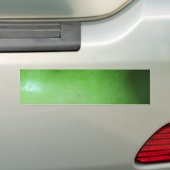 Groen vierkant (wintermeloen) bumpersticker (Op auto)