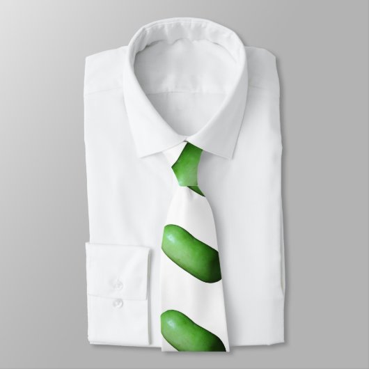 Groen vierkant (wintermeloen) stropdas (Gebonden)