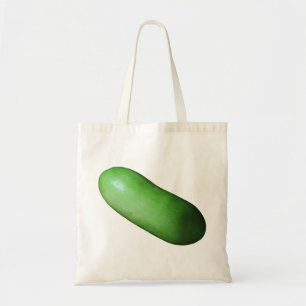 Groen vierkant (wintermeloen) tote bag