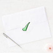 Groen vinkje Stickers