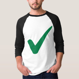 Groen vinkje t-shirt
