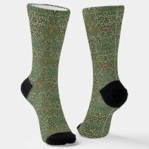 Groen Vintage Bloem Morris Bloemen Patroon 