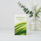 groen visitekaartje (Staand voorkant)