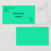 Groen Visitekaartje (Voorkant / Achterkant)