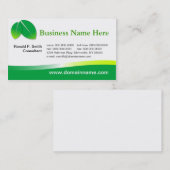 Groen Visitekaartje (Voorkant / Achterkant)