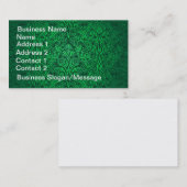  groen Visitekaartje (Voorkant / Achterkant)