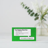  groen Visitekaartje (Staand voorkant)