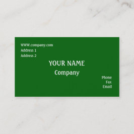 Groen Visitekaartje