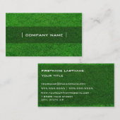 Groen Visitekaartje (Voorkant / Achterkant)