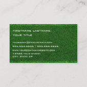 Groen Visitekaartje (Achterkant)