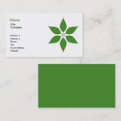 Groen Visitekaartje 2 (Voorkant / Achterkant)