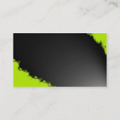 Groen Vlaams Visitekaartje (Achterkant)