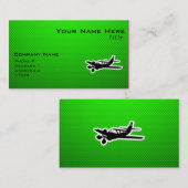 groen vlak visitekaartje (Voorkant / Achterkant)