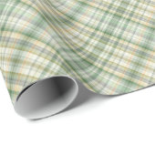 Groen vlakpatroon cadeaupapier (Rol Hoek)
