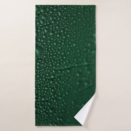 Groen vochtig badhanddoek (Badhanddoek)