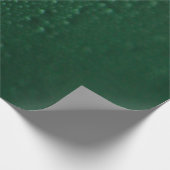 Groen vochtig cadeaupapier (Hoek)