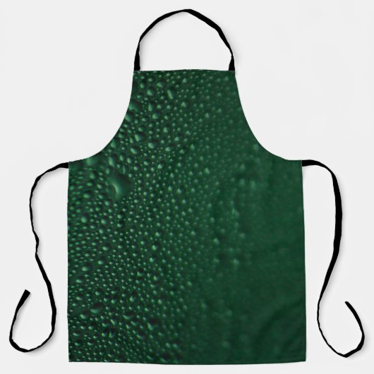 Groen vochtig schort (Voorkant)
