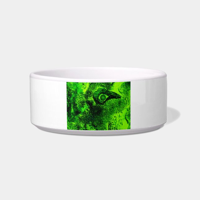 groen voerbakje (Voorkant)