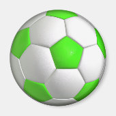 Groen Voetbal Magneet (Voorkant)