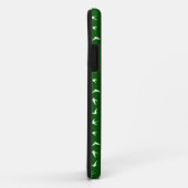 Groen vogelpatroon 1 Case-Mate iPhone case (Achterkant/rechts)