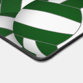 Groen volleybalteam kleuren atleet naam bureaumat (Hoek)