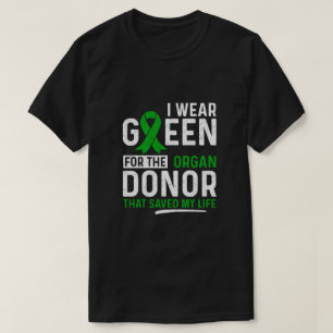 Groen voor de orgaandonor Transplantatie Nier Live T-shirt