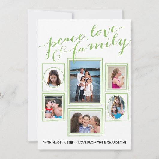 Groen voor vrede, liefde en familie (Voorkant)