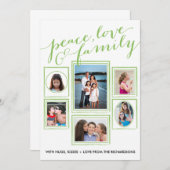 Groen voor vrede, liefde en familie (Voorkant / Achterkant)