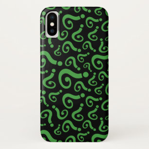 Groen vraagteken Case-Mate iPhone case