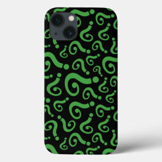 Groen vraagteken Case-Mate iPhone case