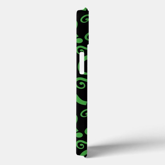 Groen vraagteken Case-Mate iPhone case (Achterkant / Rechts)