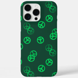 Groen vredesgebarentaal iPhone 16 pro max hoesje