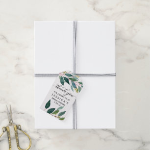 Groen Vrijgezellenfeest Favor Tags Cadeaulabel