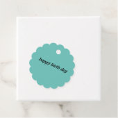 GROEN vrolijke geboortedag cadeau cadeau cadeau la Bedankjes Labels (In situ)