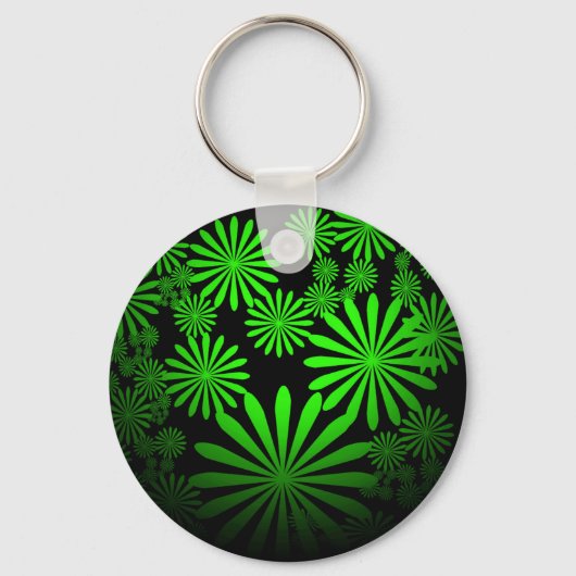 Groen vuurwerk sleutelhanger (Voorkant)