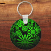 Groen vuurwerk sleutelhanger (Voorkant)
