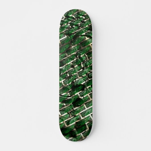 Groen wandeffect en donkerste bubbels? persoonlijk skateboard (Voorkant)