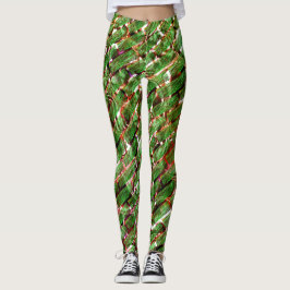 Groen wandeffect en zeepelt zalmkleur? leggings