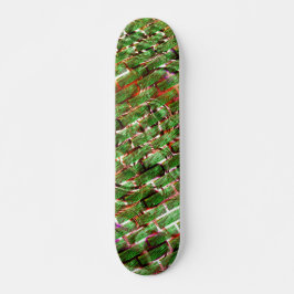 Groen wandeffect en zeepelt zalmkleur? persoonlijk skateboard