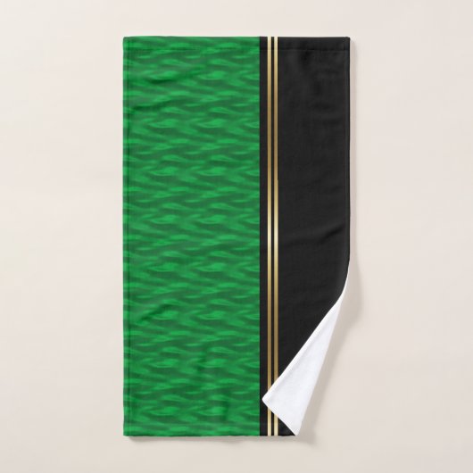 Groen water bad handdoek (Handdoek)