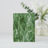 Groen water briefkaart (Staand voorkant)