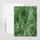 Groen water briefkaart (Voorkant / Achterkant)